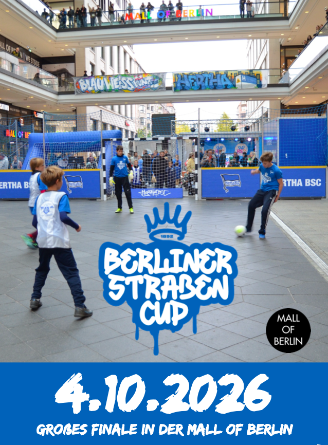 Berliner Straßen Cup feiert Finale in der Mall of Berlin, Wandlitz Berliner Straßen Cup feiert Finale in der Mall of Berlin, Wandlitz