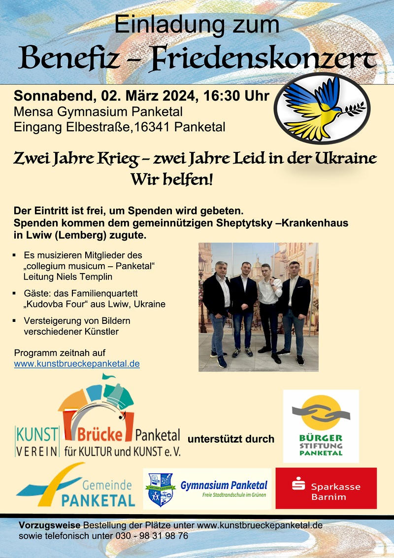 Benefizkonzert für die Ukraine, Wandlitz